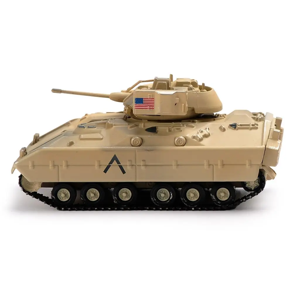 1/72 US Army M2A2 Infantry Fighting Diecast Military Battle Vehicles Tank Model