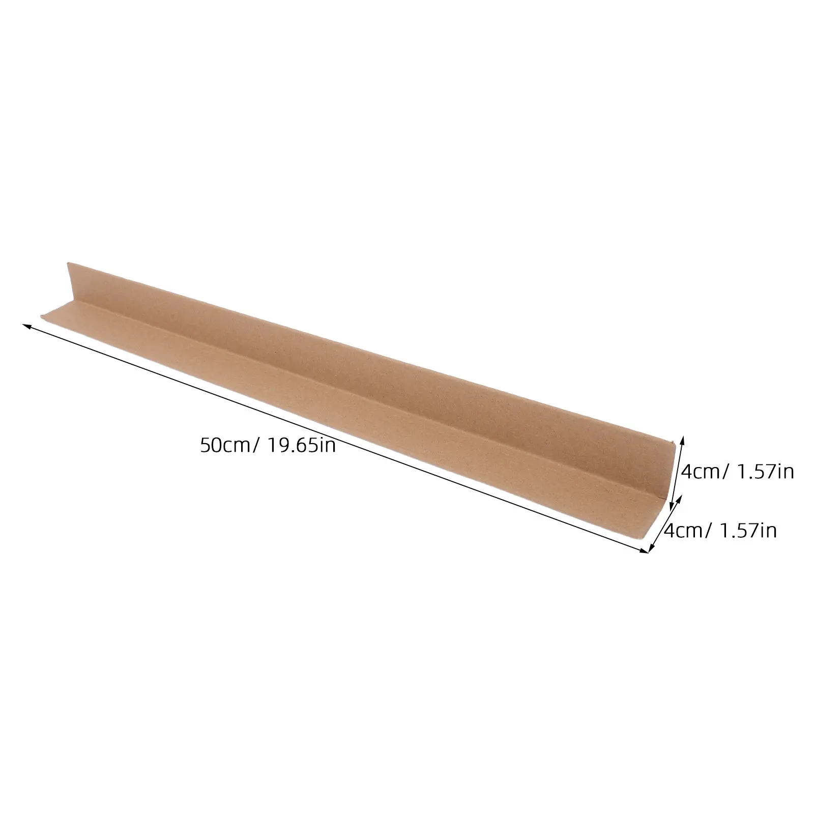 20Pcs Reinforced Packaging Protectors Cardboard Edge Guards L-Shaped Corner Protectors for Box Protection in Transit Storage