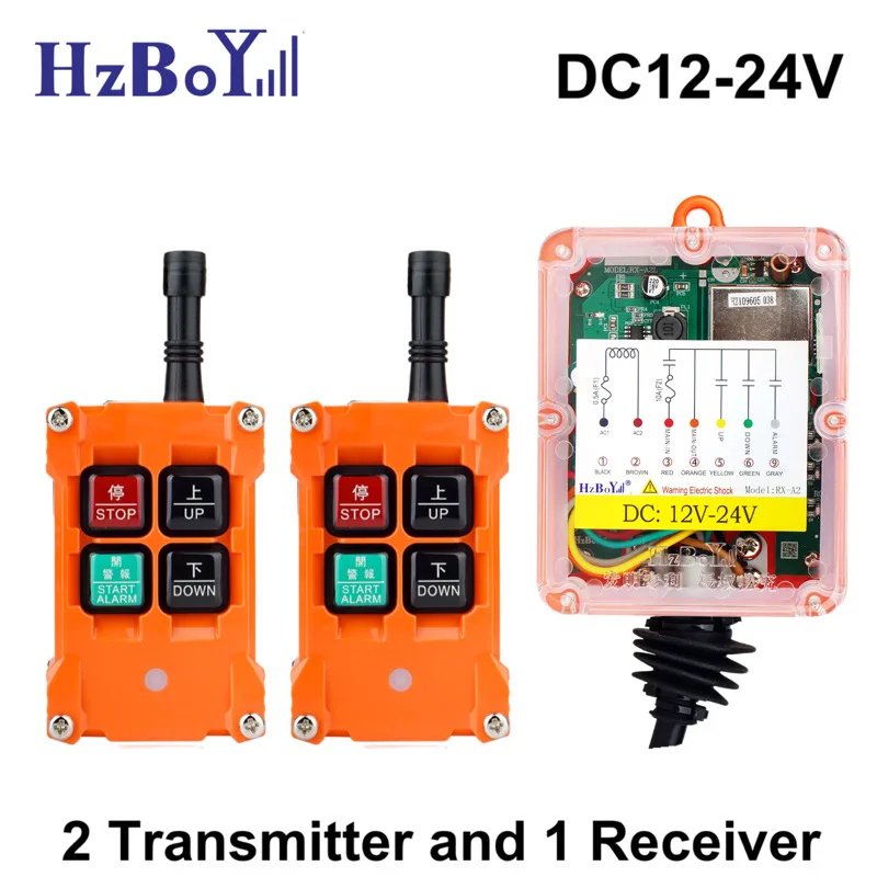 High Quality Wireless Industrial Remote Controller Electric Hoist Remote Control Winding Engine Sand-blast Equipment Used F21-2S