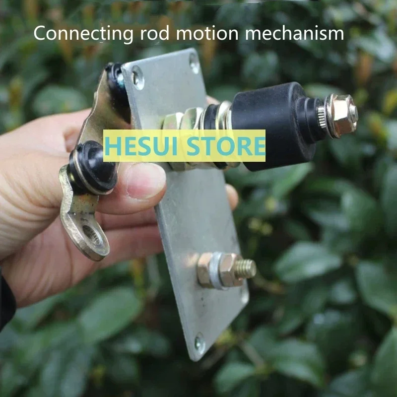 Reciprocating crank linkage mechanism round trip motion push rod DIY accessories