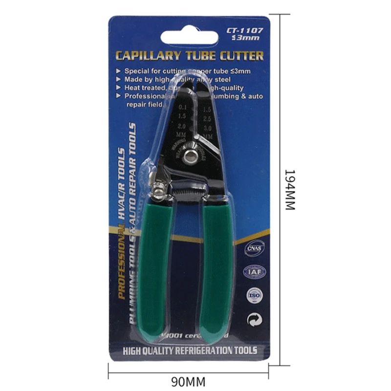 Capillary-Tube Pliers Cutter Scissors Snap-on Air Conditioning Refrigeration Refrigeration Tube Scissors