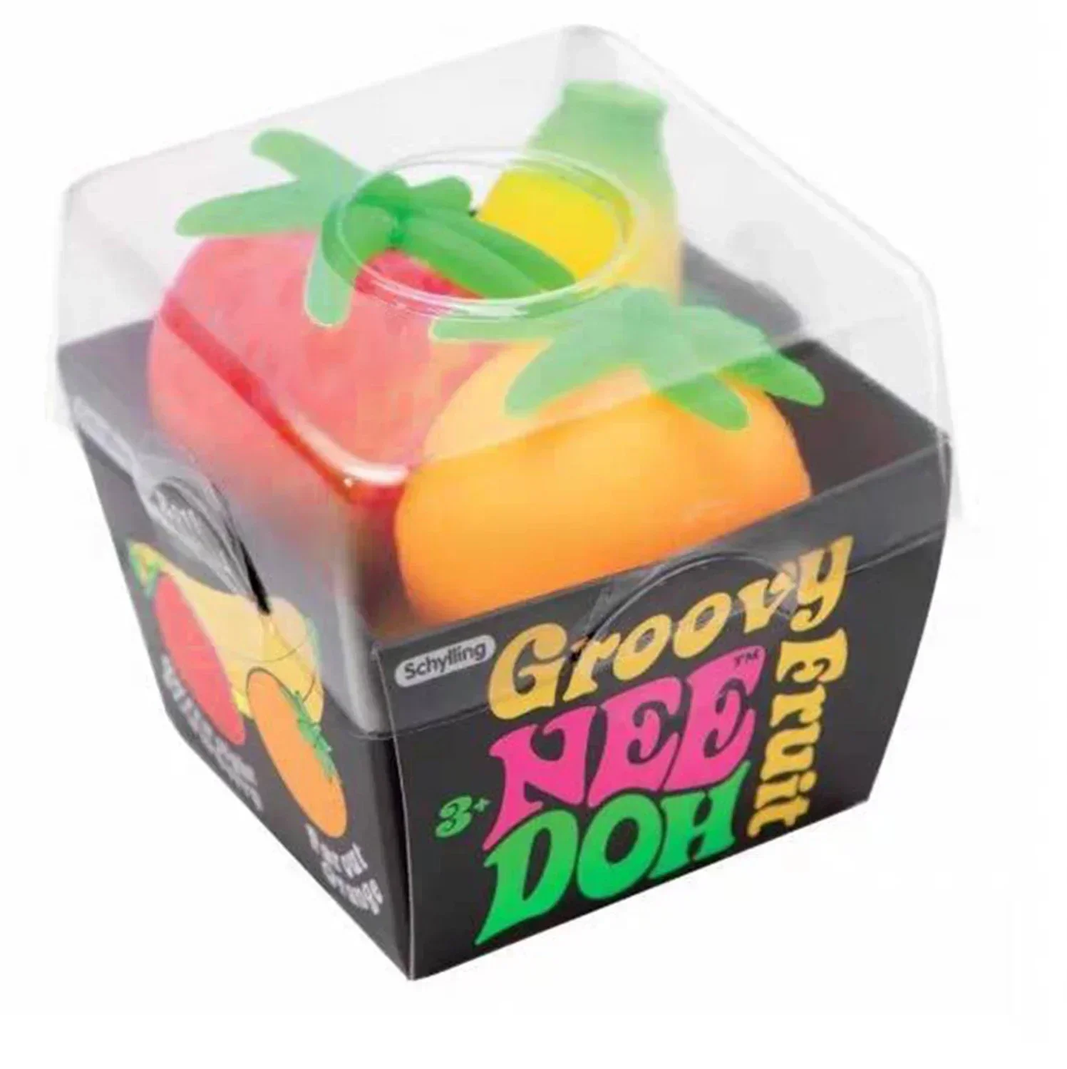 Neues Frucht-NeeDoh-Quetschspielzeug, simulierte Butter, Erdbeere, Banane, Orange, Fidget-Sensorik-Spielzeug, Stressabbau, Anti-Angst-TPR-Spielzeug – Detail 1