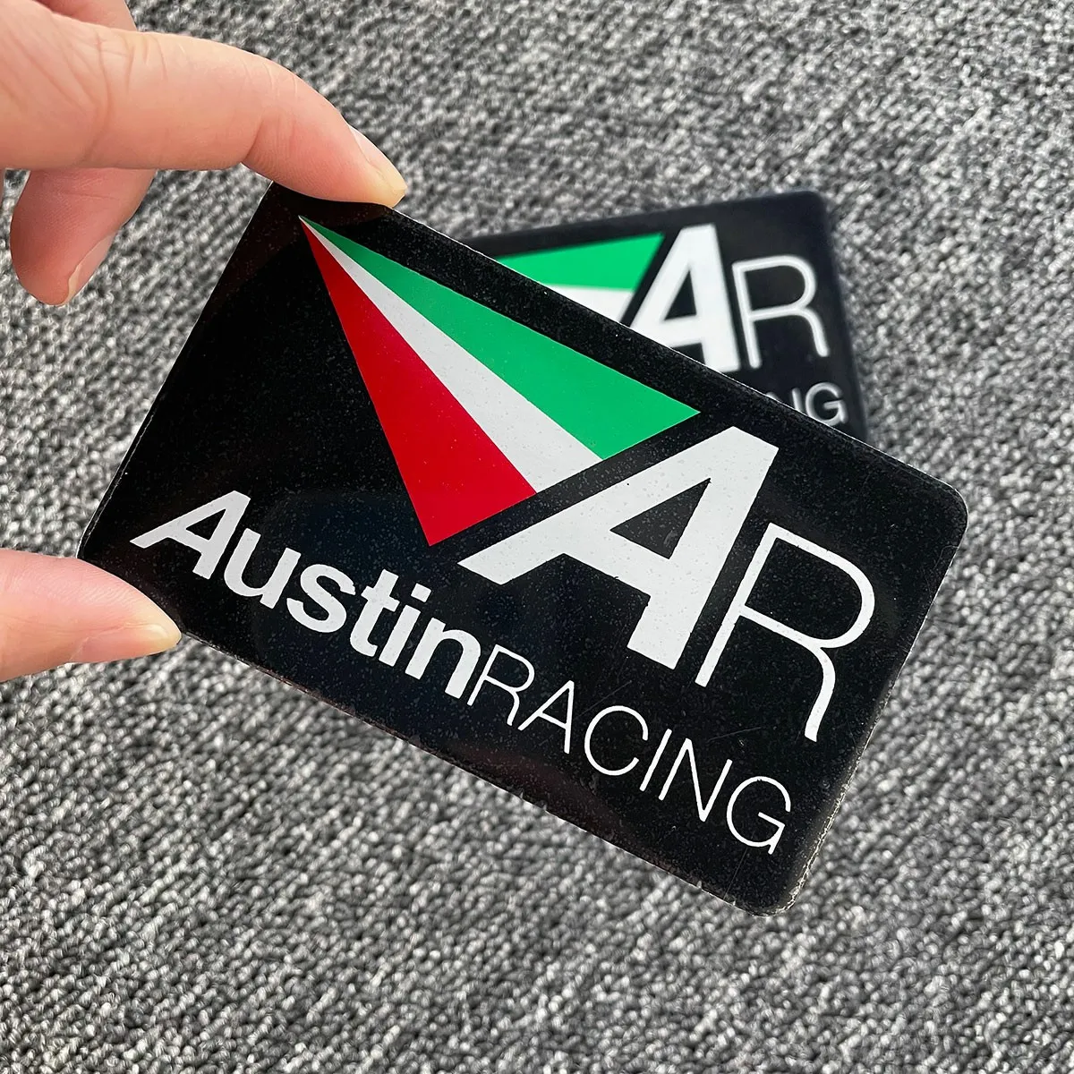 For Austin Racing Exhaust AR Sticker Honda Kawasaki BMW Yamaha Aprilia KTM Ducati CFMOTO Motorcycle accessories Escape 51MM 60MM