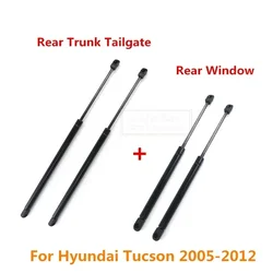 Shock Lift Strut Suporte Bar Rod para Hyundai Tucson, Rear Window Vidro Gás Spring, traseira Trunk Tailgate, 2 pcs, 4 pcs, 2005, 2012