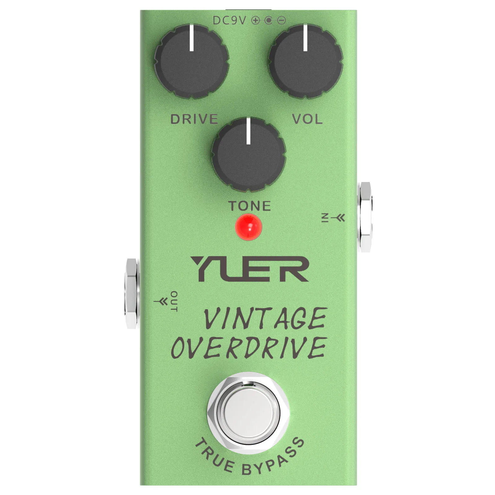Guitar Effect Pedal Vintage Overdrive Classic  Overdrive Effect Electric Guitar Pedal True Bypass Guitar Accessorie