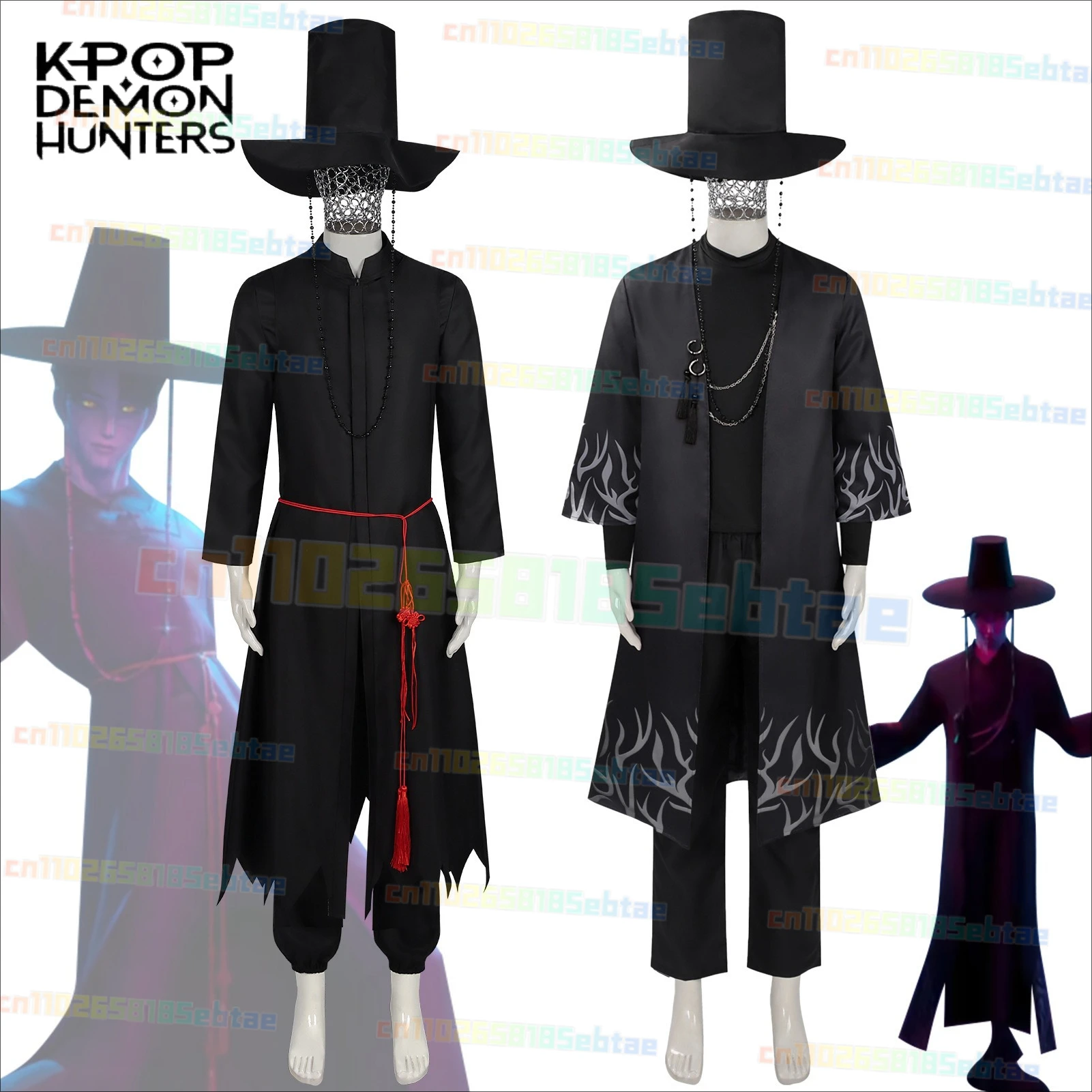 

Kpop Demon Hunters Jinu Saja Boys Cosplay Costume for Men Roleplay Costume Halloween Carnival Suit