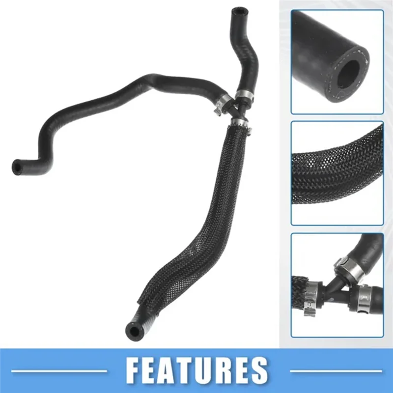 A11F-Auto Engine Cooler Hose 17127576363 For BMW F07 F10 F11 550I F12 F13 650I F01 F02 F03 F04 750I E70 E71 E72