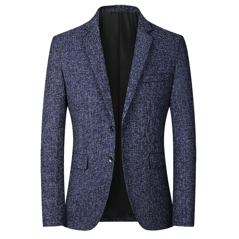 New Men Business Social Suit Jacket Daily Wear Office Work Outwear Fashion Simple Homme Wedding Prom Party Dress Blazers Coats