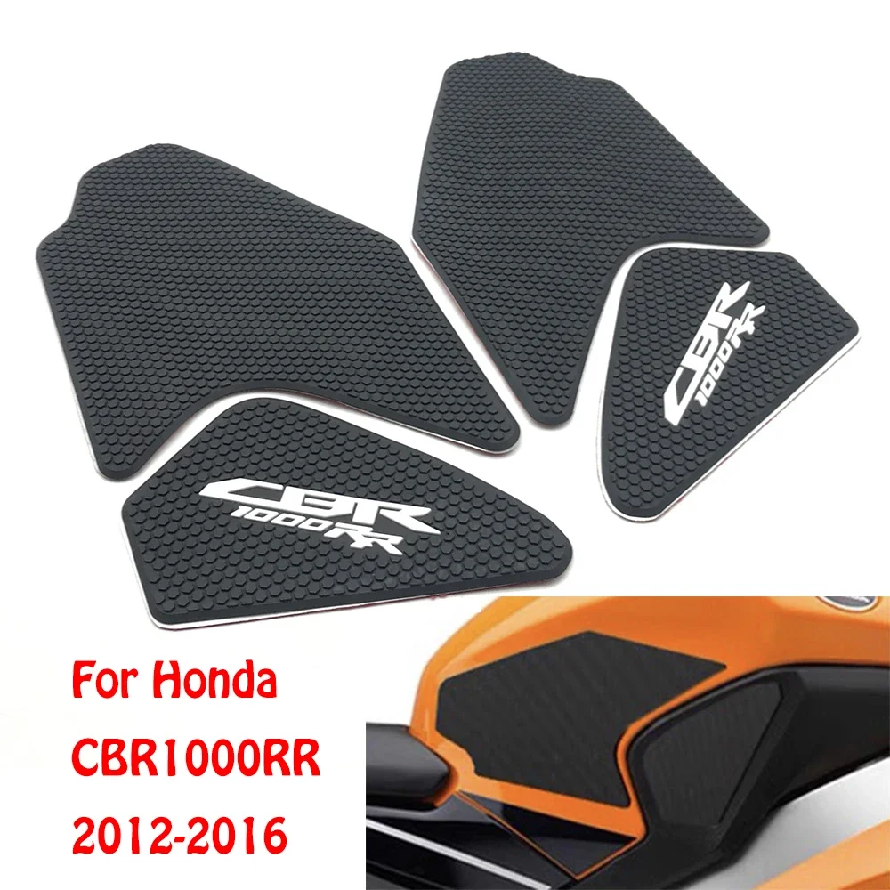 For HONDA CBR1000RR CBR1000 CBR 1000 RR 1000RR 2012-2016 Motorcycle Anti Slip Sticker Tank Traction Pad Side Knee Grip Protector