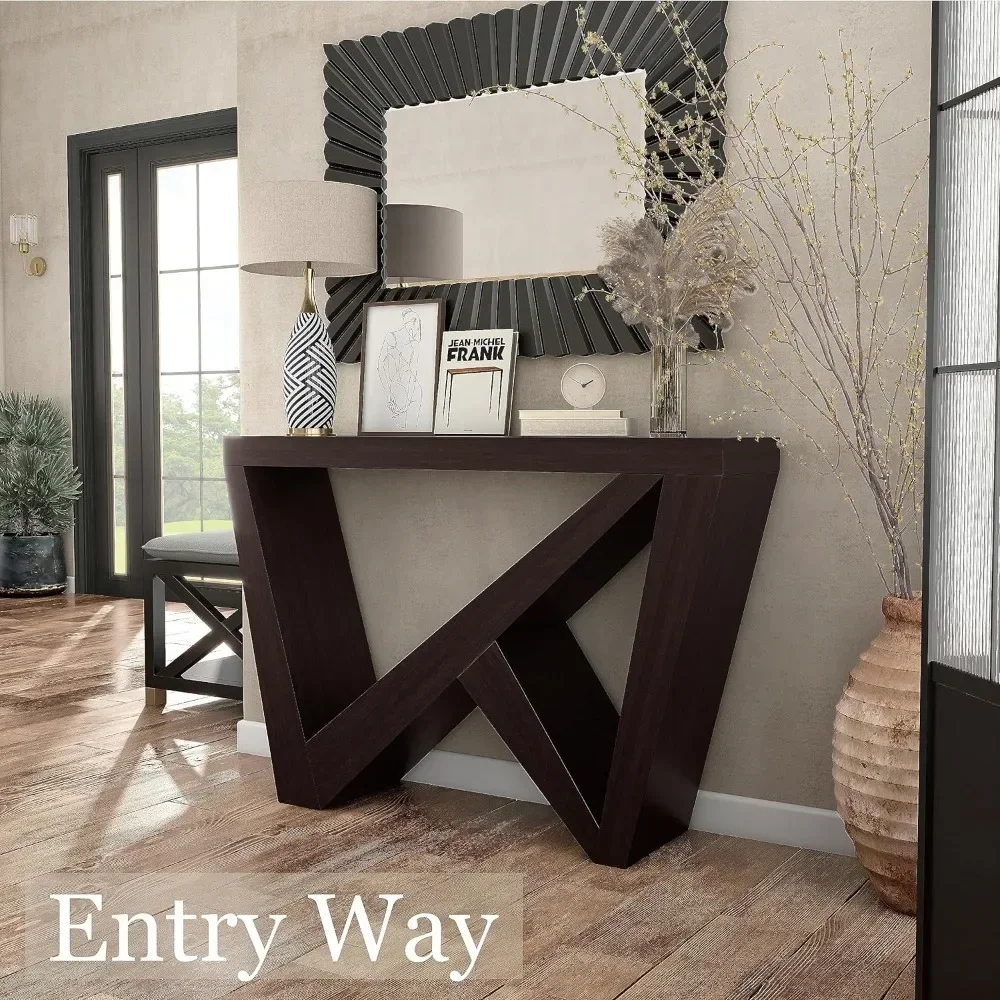 

Sofa Side Table Small Spaces Modern Decorative Accent Console Table With W-Shaped Legs Hallway Free Shipping Entrance Living