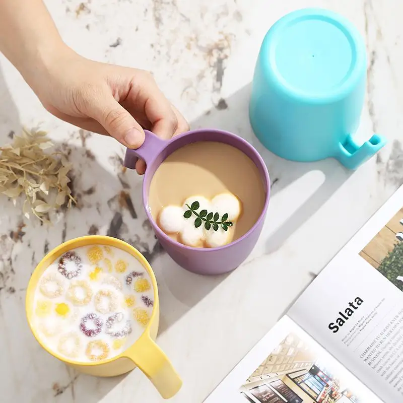 [1Pcs Simple Household Thickened Mouthwash Cup, Tooth Cup and Plastic Brushing Cup]