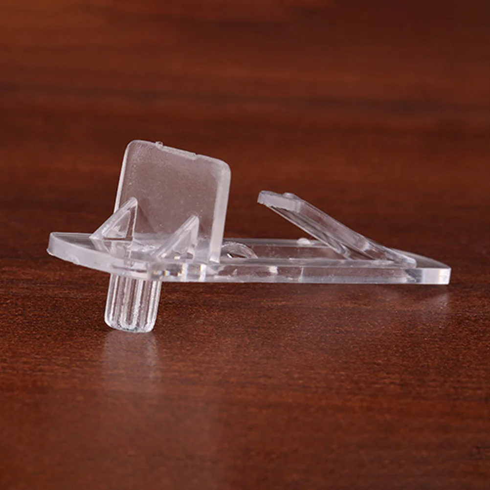 

30 Pcs Furniture Partition Bracket Locking Shelf Pegs Kitchen Cabinets Holders Pin Clips for Shelves