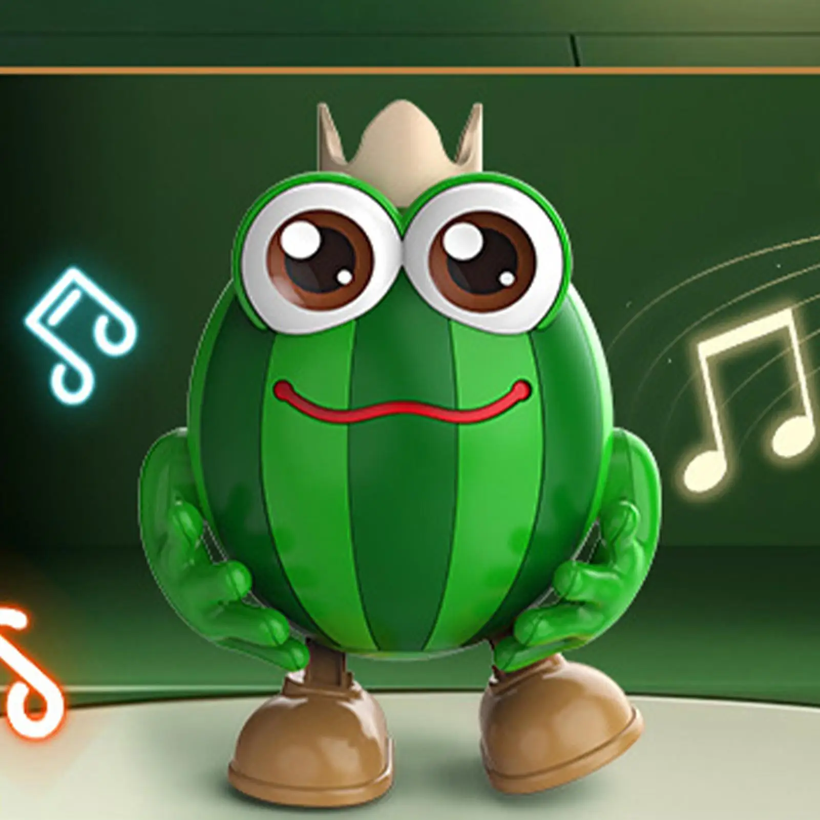 Dancing Robot Fruit Interactive Robot Interactive Toy With Lights And Sounds For Preschool Birthday Boys Girls Party Home School