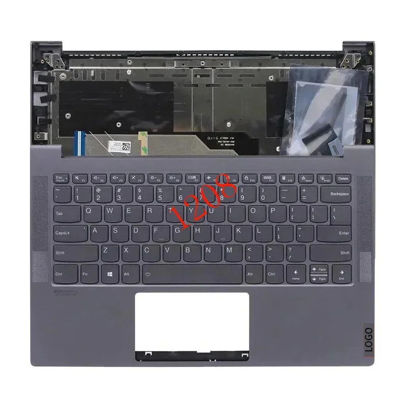 New Shell for Lenovo Yoga slim 7-14iil05 yoga slim 7-14are05 laptop palmrest upper top cover/with English keyboard backlight