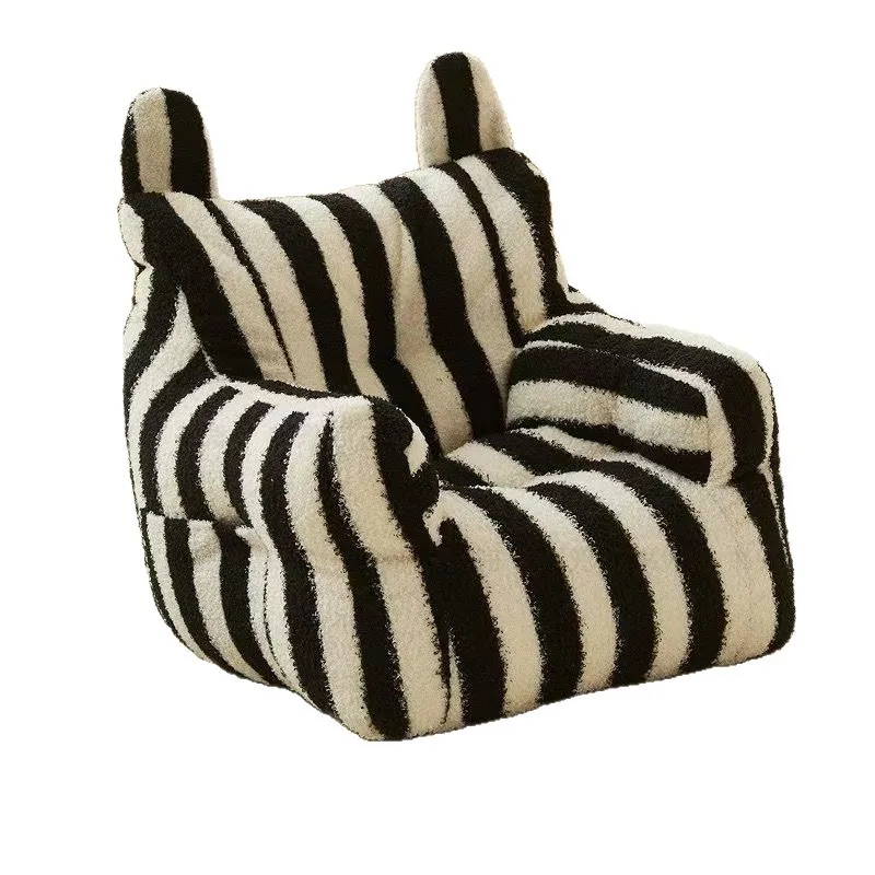 Internet celebrity lazy sofa children sofa pet sofa reading corner mini  cute cartoon striped small image 5