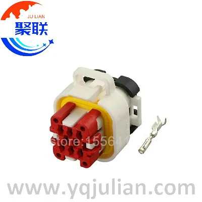Auto 8pin plug 776286-2 new energy electrical plug connetor with terminals
