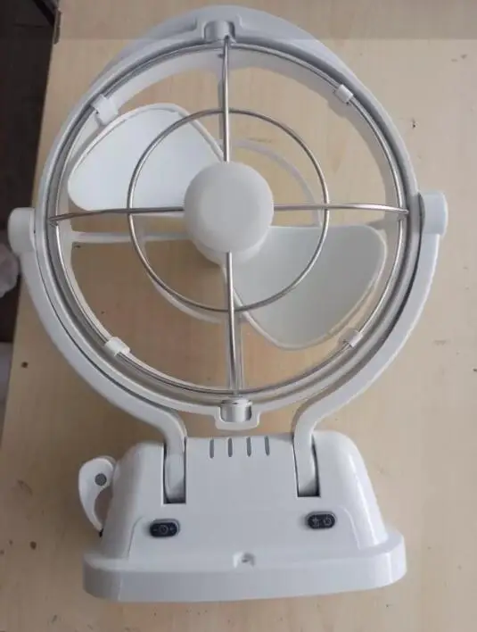 Deluxe Electric Ceiling Fan With Remote Control, Lightweight Ventilation Fan Suitable For RV, Caravan & Motorhome