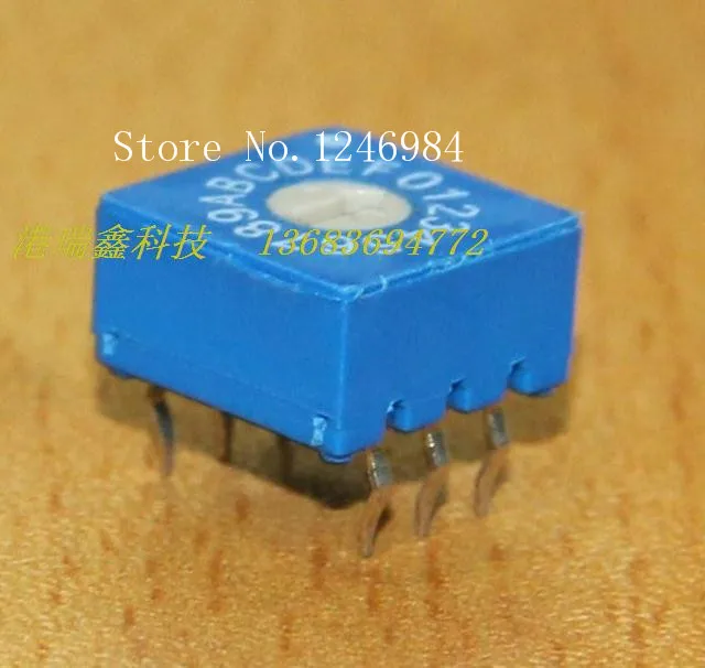 [SA]ECE 8421 one hundred transcoding switch Taiwan Yung 0-F transcoding 16 rotary switch hexadecimal ERD116RSZ--20pcs/lot