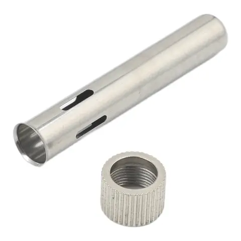 Stainless Steel Sleeve Handle Adapter For 907 Soldering Iron Station Tip Cannula Head Casing Repair Tool Welding Soldering Tool
