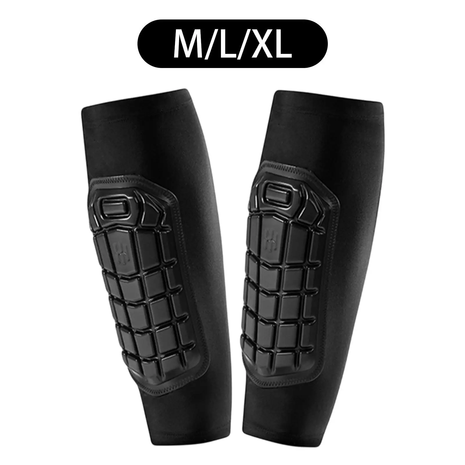 Knieschoner für Männer und Frauen, weiche Schienbeinschoner, elastisch, stoßfest, Beinschutz für Outdoor-Sportarten, Tennis, Radfahren, Softball, Volleyball
