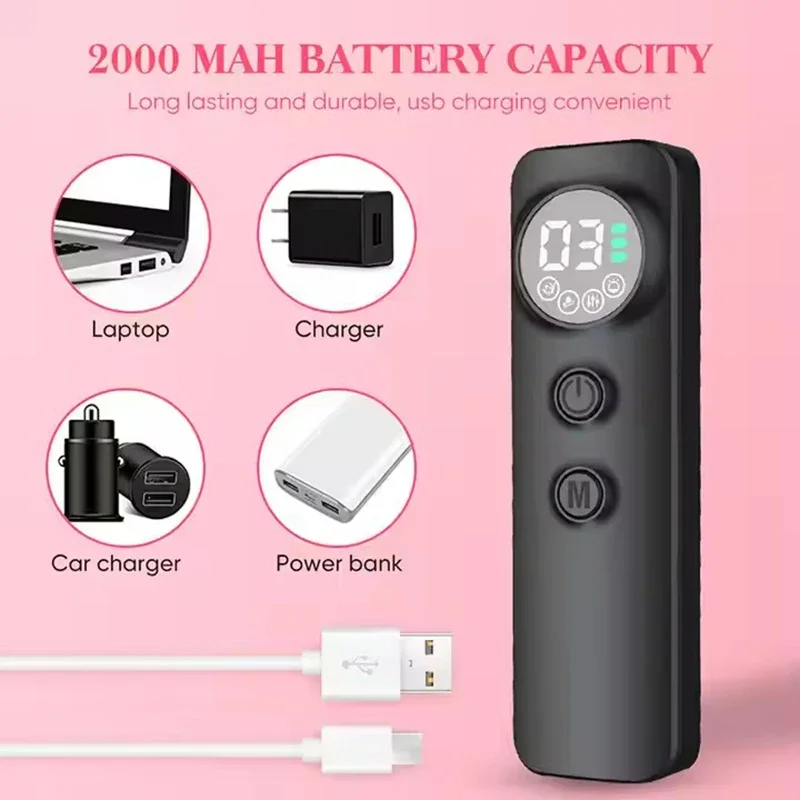 Photon Beauty Lip Device 4 Modes Colors Infrared Lights Therapy Home Use Wearable Silicone LED Light Beauty Lip Mask USB Charger