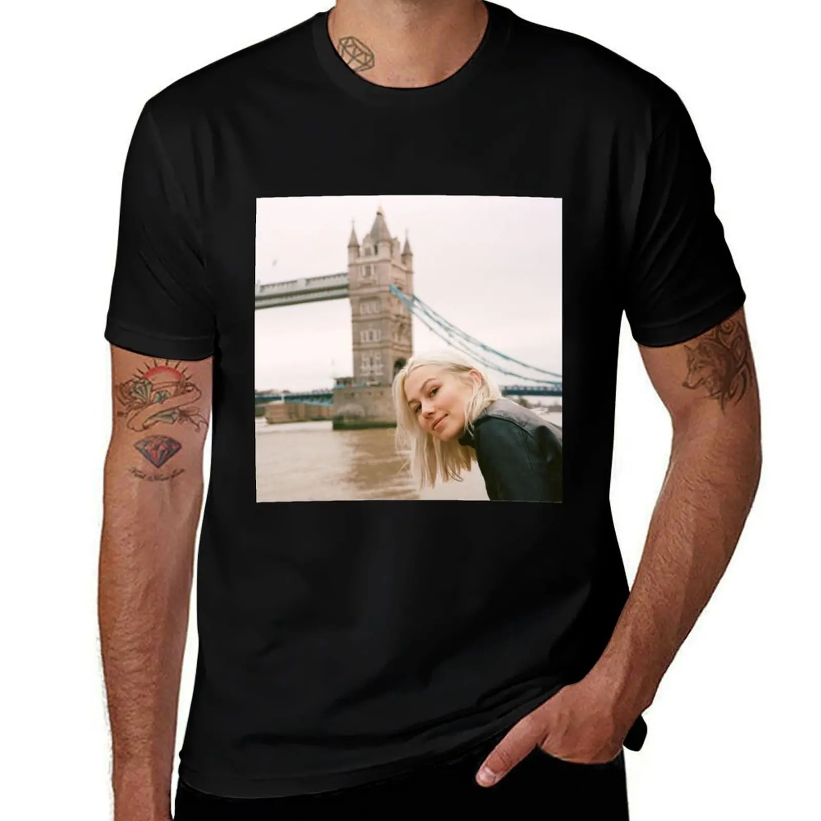 

Bridgers shirts London fit cotton man funny t t man T-Shirt cotton slim shirts t man T-Shirt Phoebe shirt for for