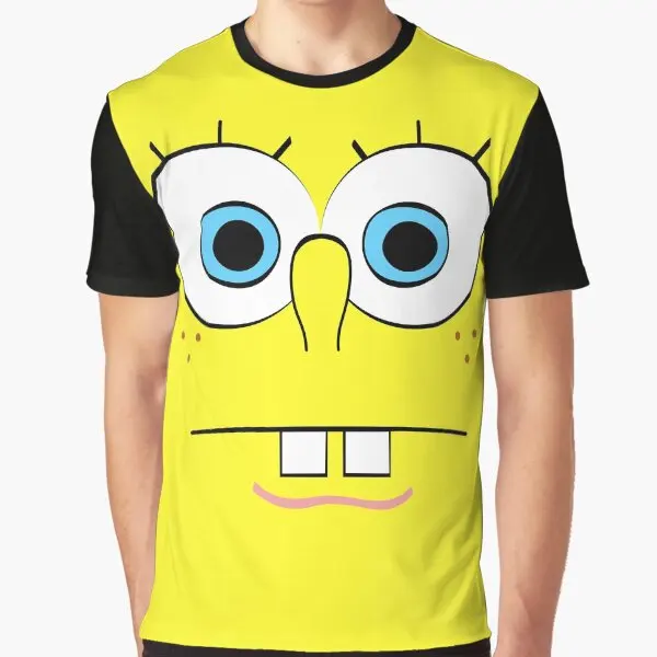 

2026 Fashionable and Fun SpongeBob SquarePants Summer T-shirt Family Set for Boys and Girls, Loose and Casual Summer T-shirts