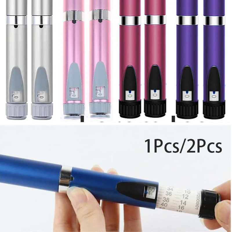 1Pcs/1Set Magic Pen 3ml Sterile Empty Cassette Bottle Cartridges Pen Tip Precise Dosing Injection Pen For Insulin