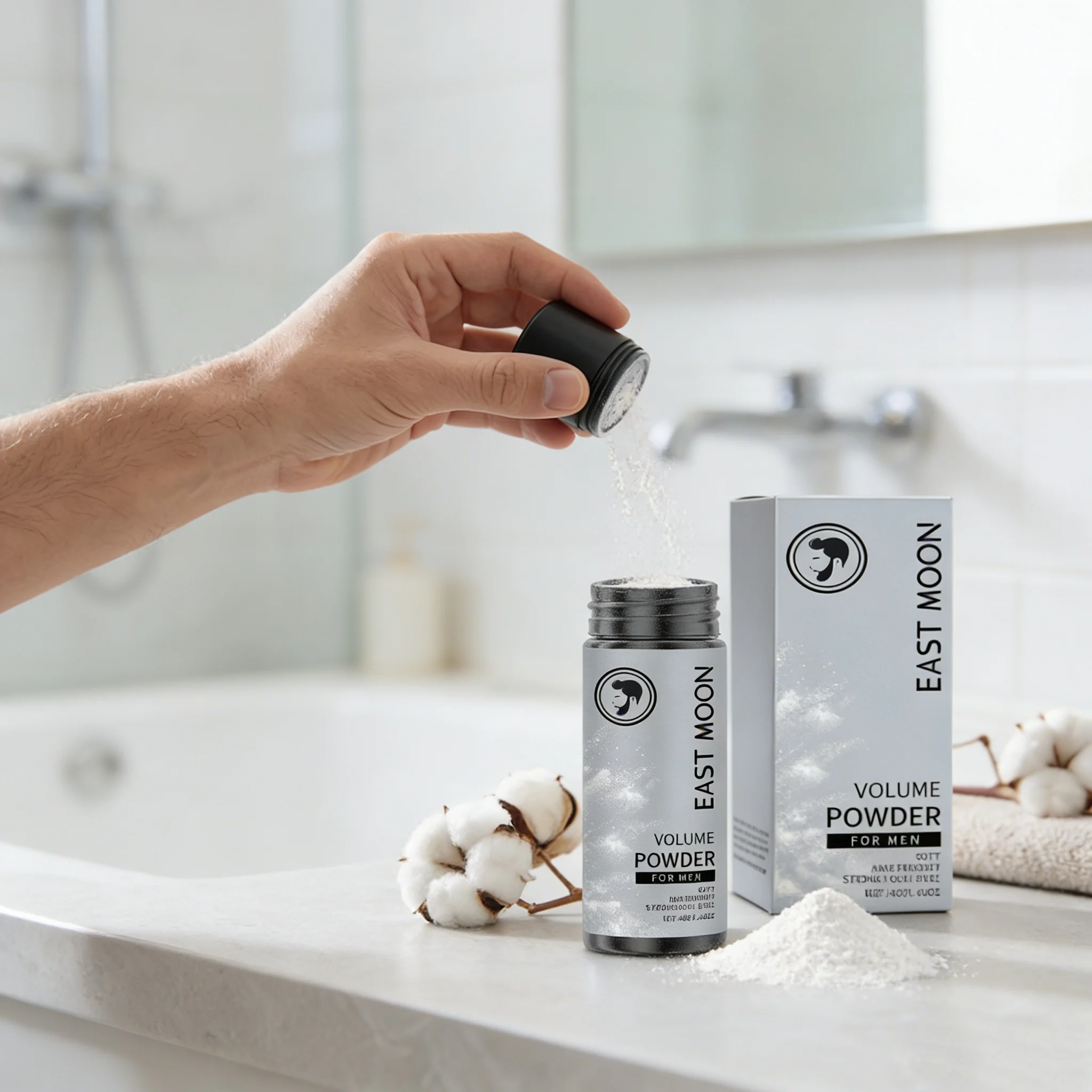 

Матирующая пудра для укладки волос для мужчин: придает объем, придает пышность, абсорбирует жирность, создает матовый эффект, текстурирует волосы.