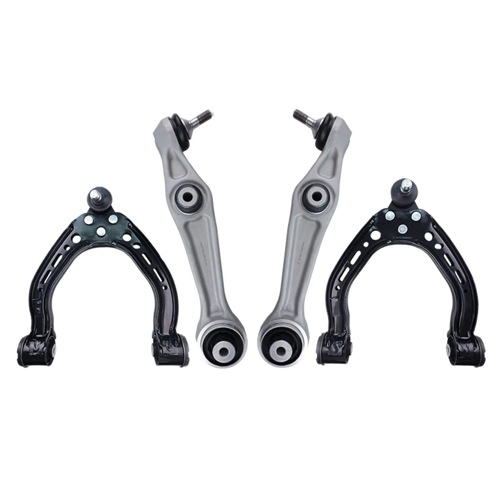 

AzbuStag Front Lower Upper Control Arm With Ball Joint 4 Pcs Fits For Tesla Model S 2012-2023