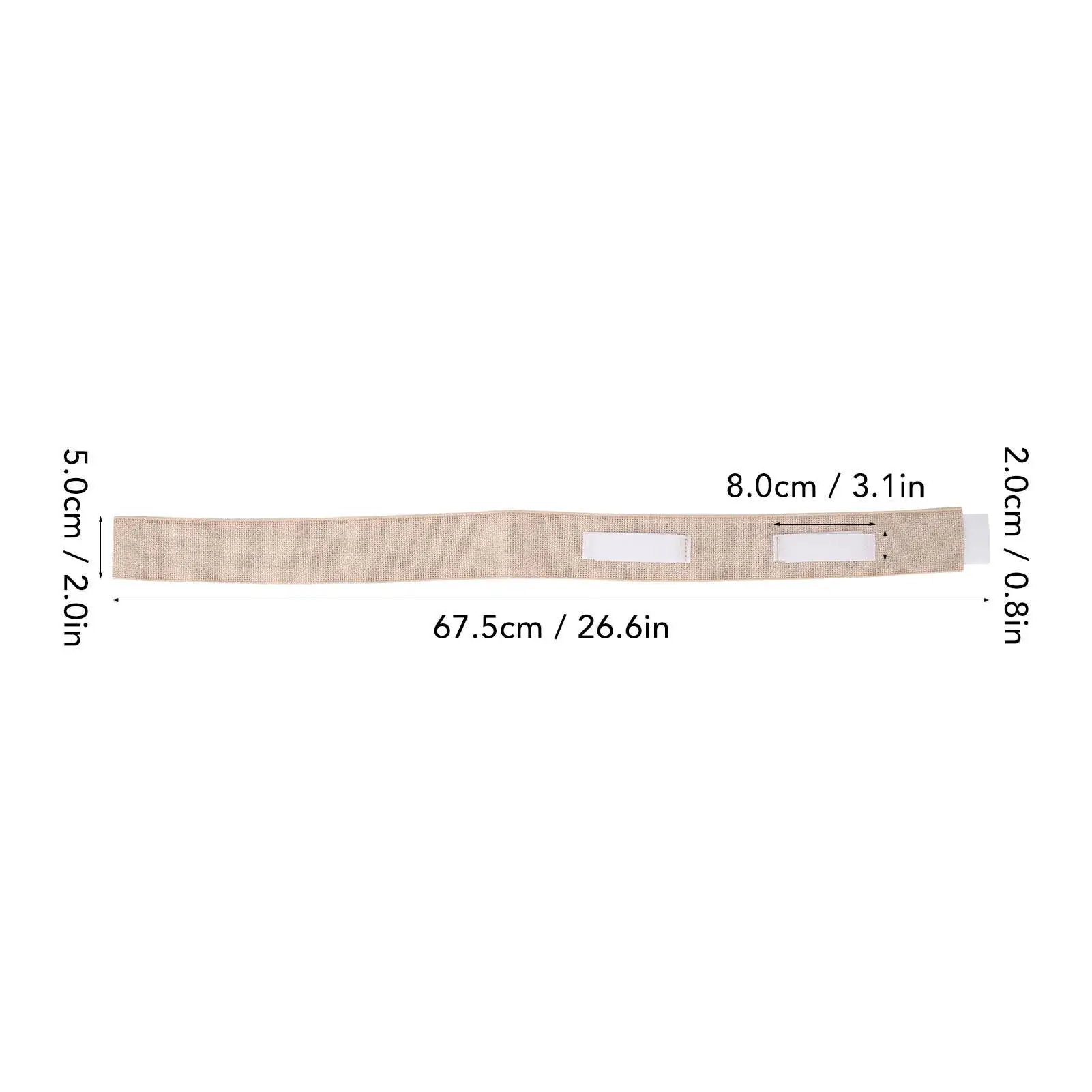 

Catheter Leg Strap Holder for Secure Catheter Fixation Adjustable Anti Slip Design for hospital for patients