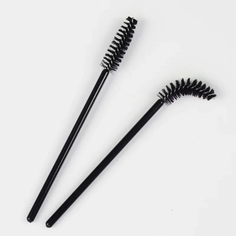 Ensemble de pinceaux cosmétiques pour extension de cils, baguette applicateur de mascara, Végétde cils de poulet, outils de maquillage, 10 pièces