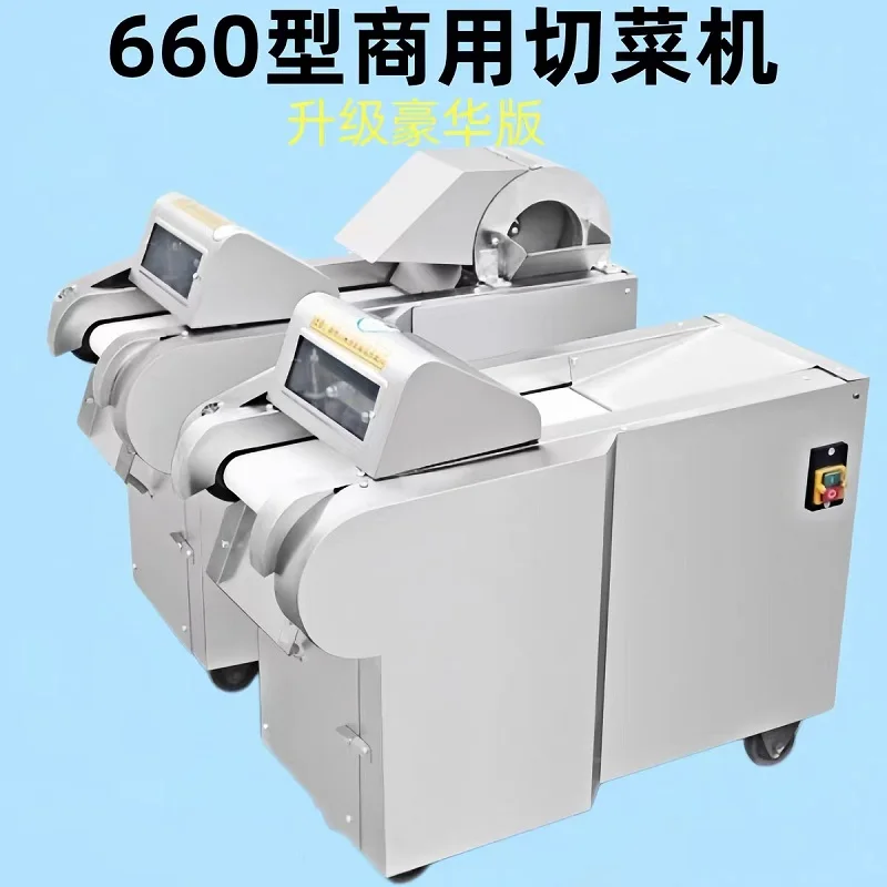 Fatiador comercial de repolho e cebola verde vegetal com folhas, máquina cortadora de cebola chinesa