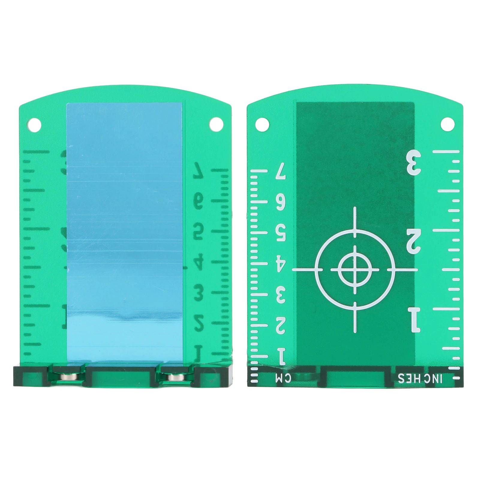Laser Target Plate ABS Magnetic Floor Laser Target Card Level Plate for Replacement Magnetic Laser Target Card Plate