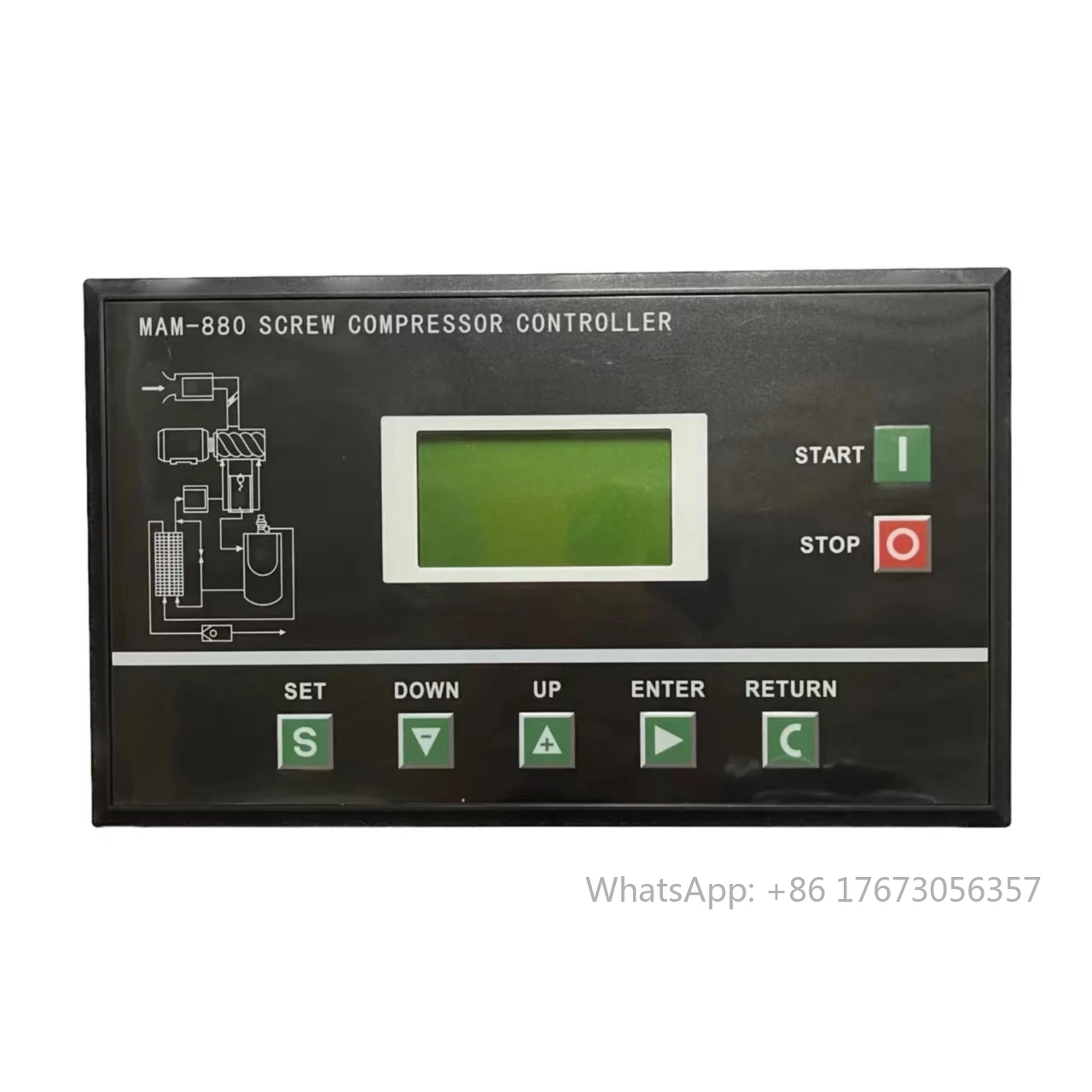 MAM-880 Compressor Controller Screw Air Compressor Parts Mam880 PLC Compressor Control Panel