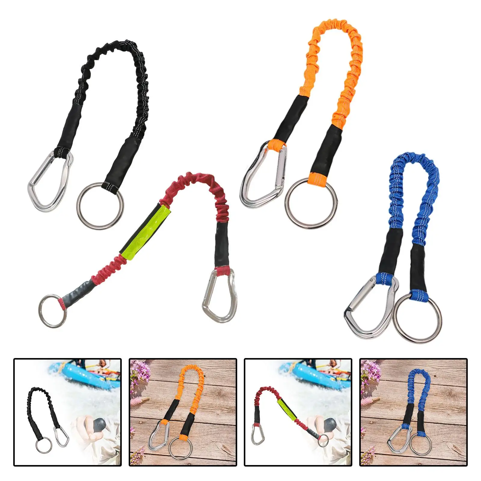 Corde de traction pour rafting en plein air, équipement de survie, corde de sécurité robuste, corde de remorquage pour la randonnée, le camping, la survie, l'escalade, la spéléologie