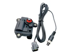 Car exhaust muffler valve controls motor Two-pin interface sports car sound wave muffler start valve switches motor