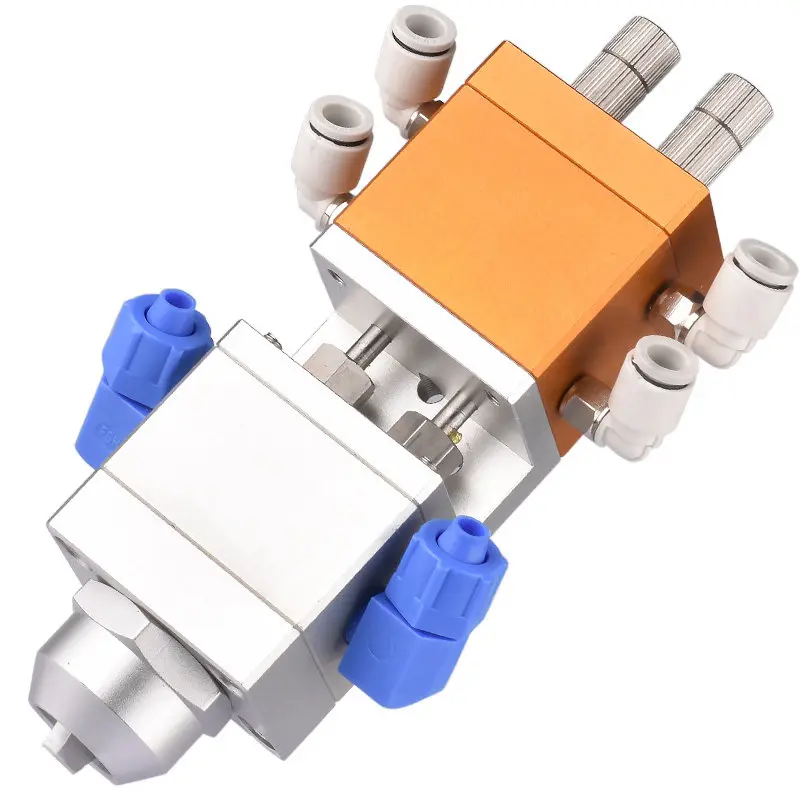 AF-36AB Double-Cylinder Suction Adjustable AB Double-Liquid Distribution Valve Pneumatic Two-Liquid Dispenser