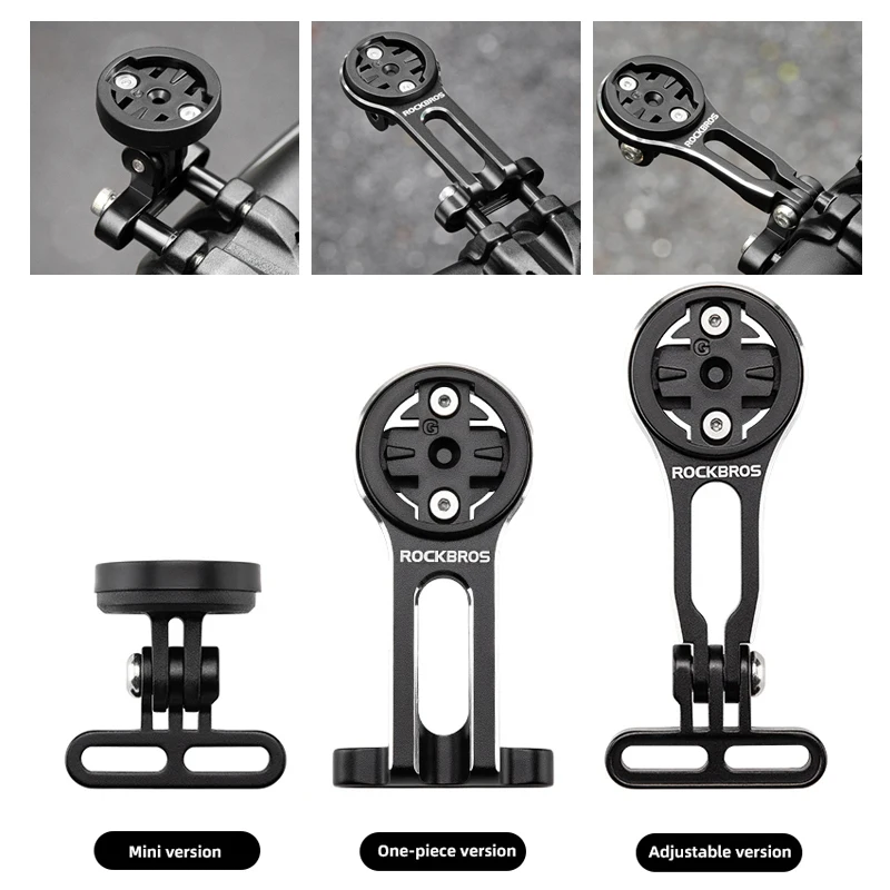 ROCKBROS Ultralight Gps Bike Support for Sport Camera Stable Bracket Stem Mount Aluminum Alloy Bicycle Light Holder Adjustable