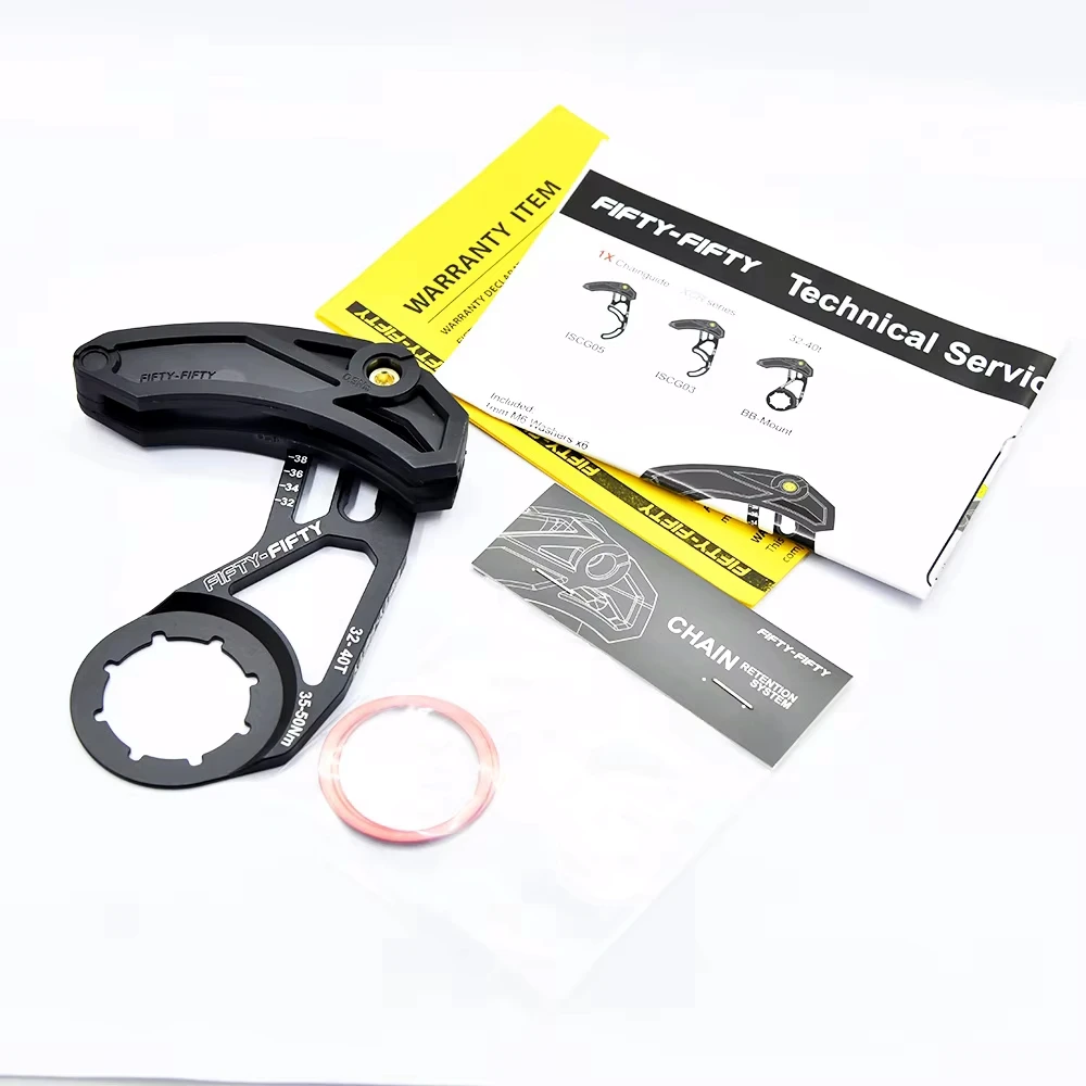 خمسون-خمسون سلسلة دراجات جبلية دليل 1X نظام ISCG03/05 BB-Mount عالية المباشر جبل ل 32-40T 30-40T(DM) دليل سلسلة الدراجة