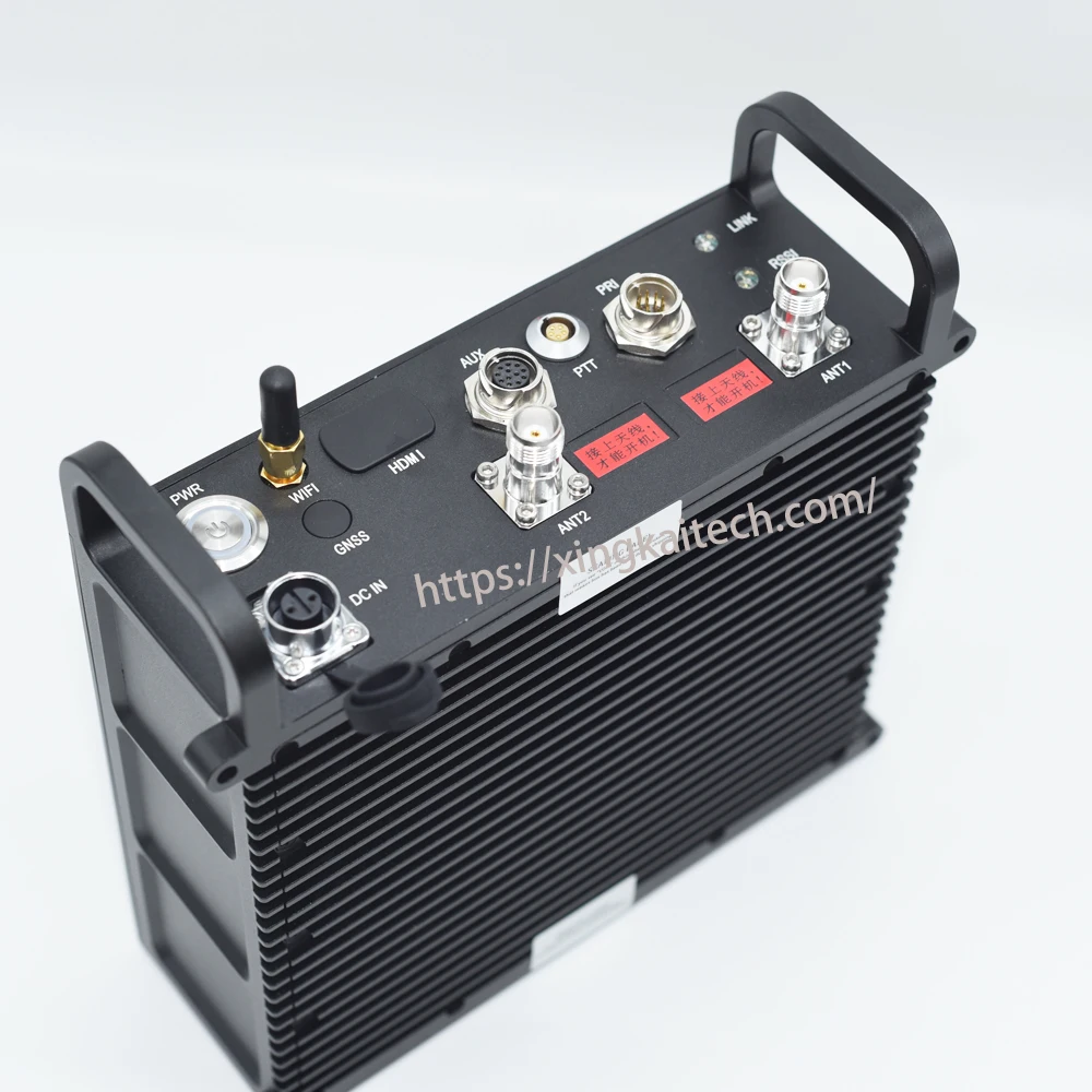 Picture 7: 20W*2 MIMO Mesh Wireless WifiRelay Network Definition Receiver Transmitter Tactical Equipment Video Transmitter For VTOL UAV