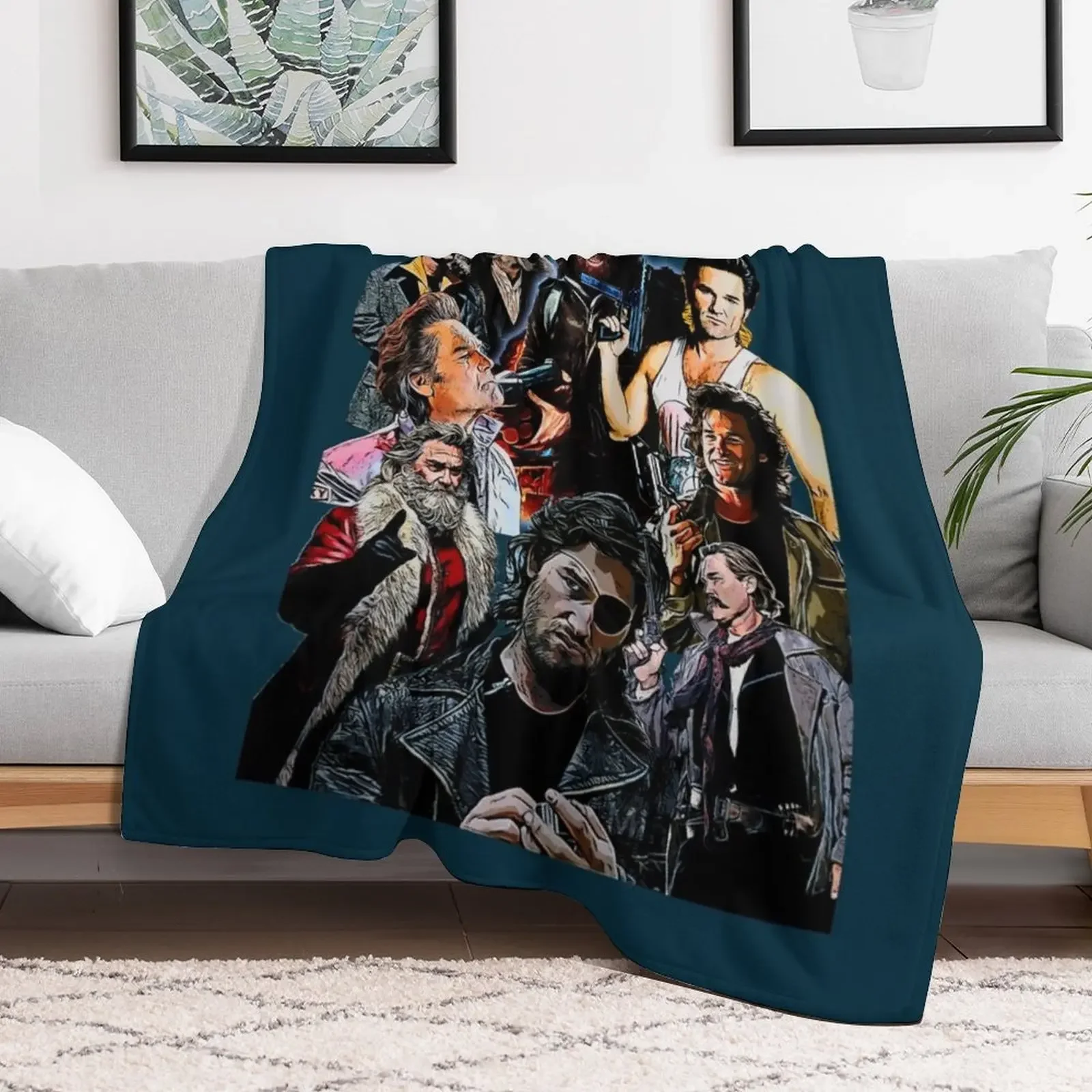 Kurt russell26 Throw Blanket christmas decoration Beach Blankets