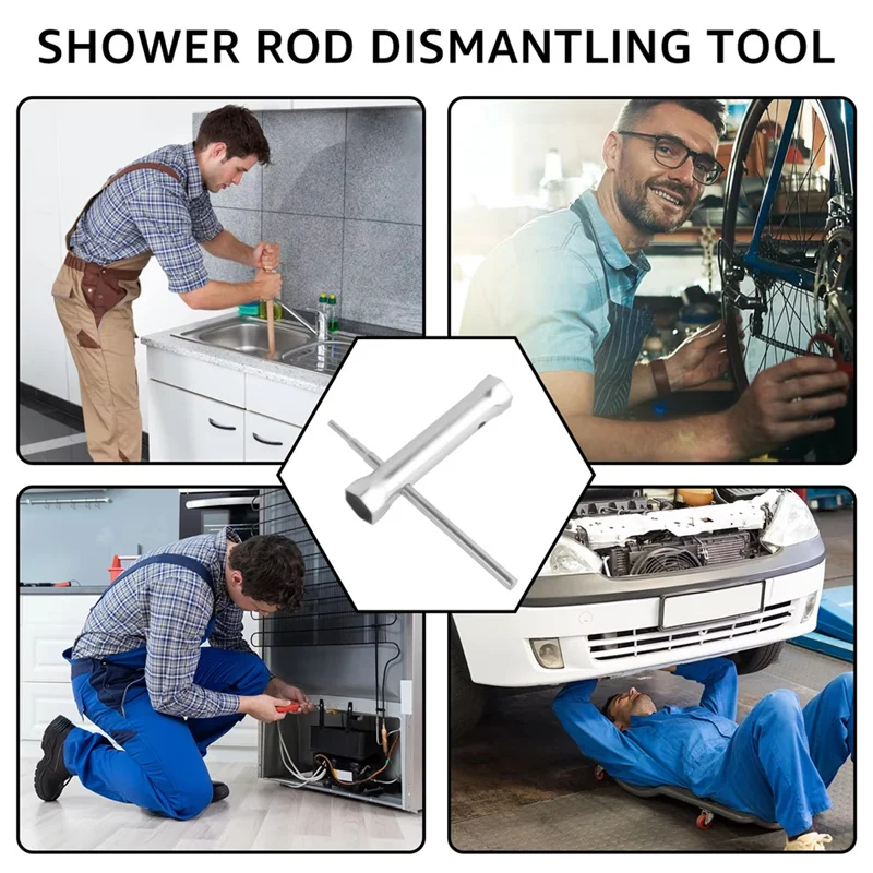 

ABVA-образная трубка, полый торцевой ключ, двусторонний ключ, монтажный ключ, автомобильный ключ для ремонта сантехники, инструменты