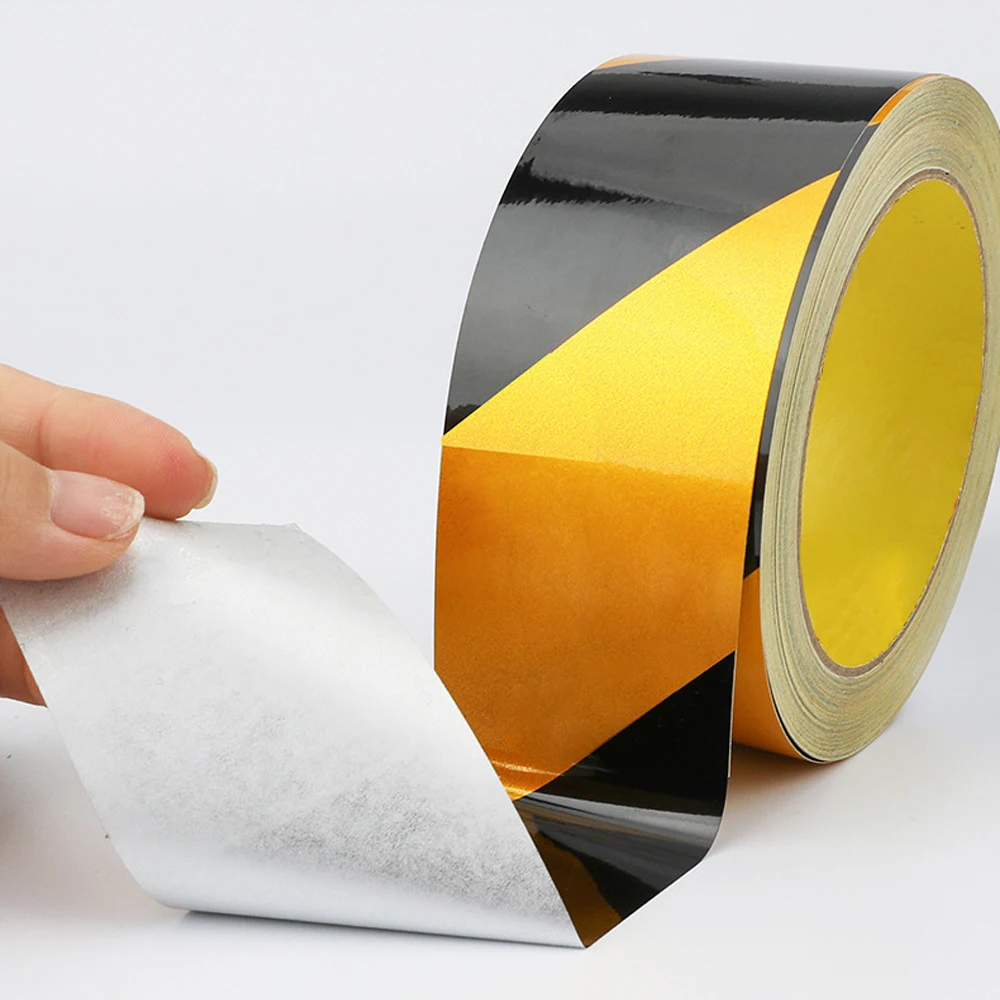 Reflective Safety Tape Self Adhesive Barrier Tape Floor Marking Tape