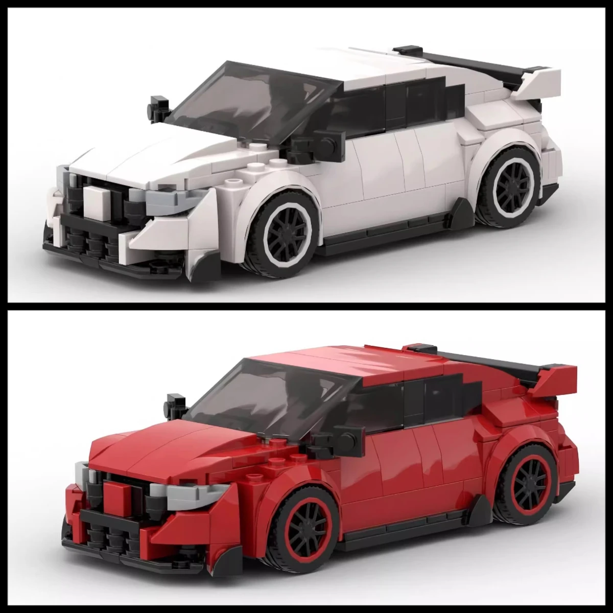 

Идея City Speed, модифицированные автомобильные строительные блоки, MOC, детские игрушки-головоломки R-типа FK2, гражданский седан, модель, подарок на день рождения для мальчика, орнамент