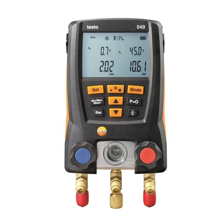TLF جديد Testo549 مقياس التبريد الإلكتروني لتكييف الهواء مقياس الفراغ المفلور في المخزون