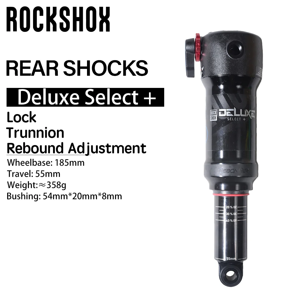 RockShox Deluxe Select Rear Shock 185x55 for MTB