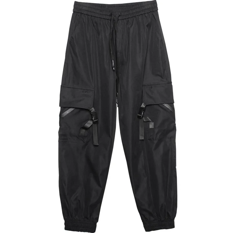Designer American Techwear Pants Men's Spring and Autumn Dark Series Multi-Pocket Outdoor Charge Paratrooper Casual Working