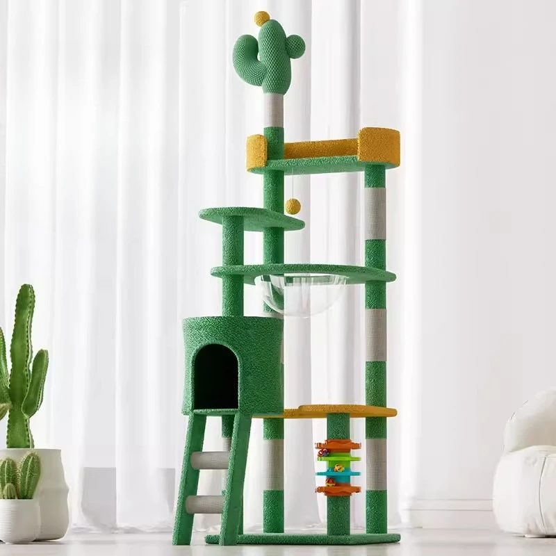 

Climbing Modern Cat Tower Large Wooden Goods Scratcher Mat Shelves Cat Tower Climbing Stairs Rascador De Gatos Things For Cats