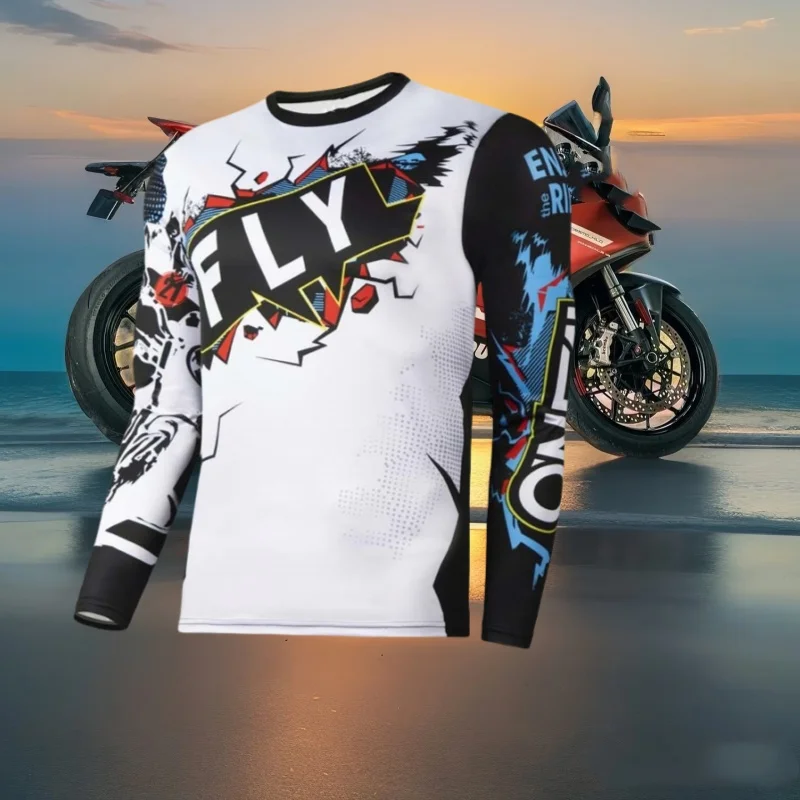 

FLY ONLAND Jersey Motorcycle, MTB, BMX Mountain Bike, Enduro Motocross, Moto Downhill Racing Quick Dry Downhill Top Long Sleeve